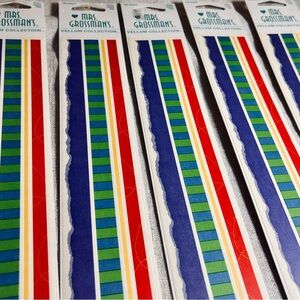 2002 Mrs. Grossman’s Vellum “Prim Twist & Torn” Border Stickers Lot 5
